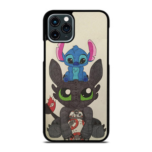 TOOTHLESS AND STITCH iPhone 11 Pro Case Cover TOOTHLESS AND STITCH iPhone 11 Pro Case Cover