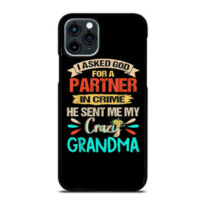 PARTNER IN CRIME GRANDMA 3 iPhone 11 Pro Case Cover
