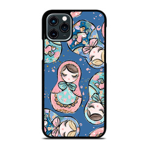 MATRYOSHKA NESTING DOLLS RUSSIAN ART iPhone 11 Pro Case Cover
