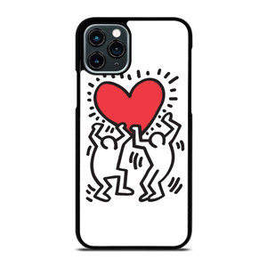 KEITH HARING LOVE 2 iPhone 11 Pro Case Cover KEITH HARING LOVE 2 iPhone 11 Pro Case Cover
