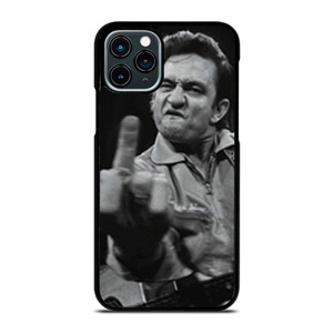 JOHNNY CASH MIDDLE FINGER iPhone 11 Pro Case Cover