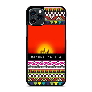 HAKUNA MATATA LION KING AZTEC 2 iPhone 11 Pro Case Cover