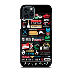FRIENDS TV SERIES COLLAGE iPhone 11 Pro Case Cover FRIENDS TV SERIES COLLAGE iPhone 11 Pro Case Cover