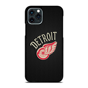 DETROIT RED WINGS METAL LOGO iPhone 11 Pro Case Cover