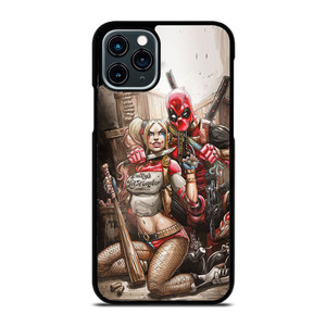 DEADPOOL HARLEY QUINN 2 iPhone 11 Pro Case Cover DEADPOOL HARLEY QUINN 2 iPhone 11 Pro Case Cover