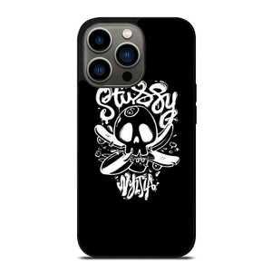 STUSSY SKULL LOGO iPhone 13 Pro Case Cover STUSSY SKULL LOGO iPhone 13 Pro Case Cover