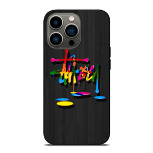 STUSSY PAINT LOGO iPhone 13 Pro Case Cover STUSSY PAINT LOGO iPhone 13 Pro Case Cover