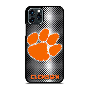 CLEMSON TIGERS METAL iPhone 11 Pro Case Cover