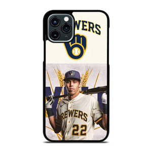 CHRISTIAN YELICH MILWAUKEE BREWERS 1 iPhone 11 Pro Case Cover