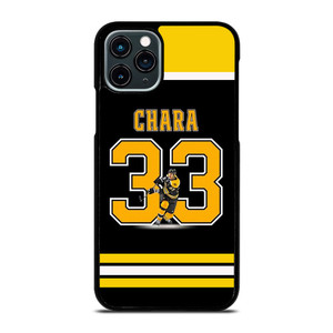 BOSTON BRUINS ZDENO CHARA 33 iPhone 11 Pro Case Cover