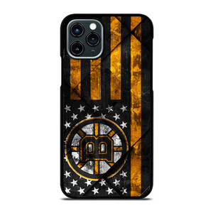BOSTON BRUINS BLACK AND GOLD iPhone 11 Pro Case Cover