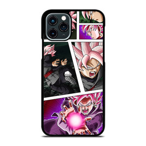 BLACK GOKU SS ROSE COLLAGE iPhone 11 Pro Case Cover