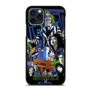 BEETLEJUICE TIM BURTON CARTOON iPhone 11 Pro Case Cover
