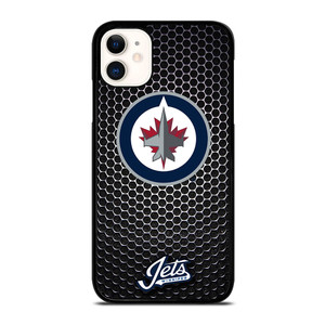 WINNIPEG JETS METAL iPhone 11 Case Cover WINNIPEG JETS METAL iPhone 11 Case Cover