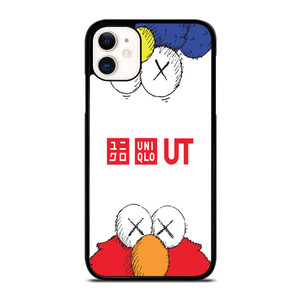 UNIQLO KAWS LOGO iPhone 11 Case Cover UNIQLO KAWS LOGO iPhone 11 Case Cover