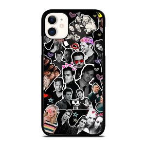 THE VAMPIRE DIARIES COLLAGE iPhone 11 Case Cover THE VAMPIRE DIARIES COLLAGE iPhone 11 Case Cover