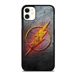 THE FLASH SUPERHERO LOGO iPhone 11 Case Cover