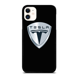 TESLA BLACK LOGO iPhone 11 Case Cover
