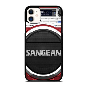 SANGEAN RED RADIO SPEAKER iPhone 11 Case Cover