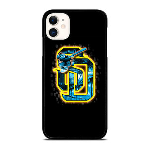 SAN DIEGO PADRES LOGO iPhone 11 Case Cover SAN DIEGO PADRES LOGO iPhone 11 Case Cover