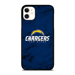 SAN DIEGO CHARGERS NFL FOOTBALL MARBLE iPhone 11 Case Cover