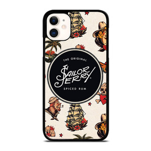 SAILOR JERRY PATTERN iPhone 11 Case Cover