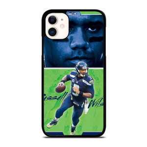 RUSSELL WILSON SEAHAWKS FOOTBALL iPhone 11 Case Cover RUSSELL WILSON SEAHAWKS FOOTBALL iPhone 11 Case Cover