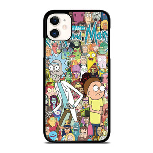 RICK AND MORTY CHHARACTER iPhone 11 Case Cover