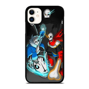 PAPYRUS AND SANS UNDERTALE CARTOON iPhone 11 Case Cover