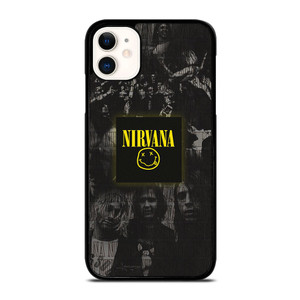 NIRVANA ROCK BAND LOGO iPhone 11 Case Cover NIRVANA ROCK BAND LOGO iPhone 11 Case Cover