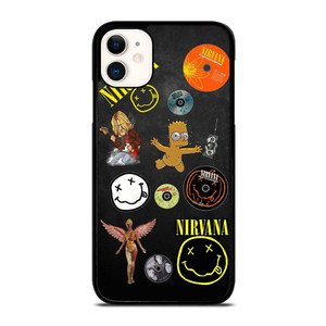 NIRVANA ROCK BAND ART iPhone 11 Case Cover NIRVANA ROCK BAND ART iPhone 11 Case Cover