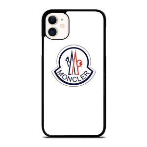 MONCLER LOGO WHITE iPhone 11 Case Cover MONCLER LOGO WHITE iPhone 11 Case Cover