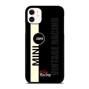 MINI COOPER VINTAGE RACING iPhone 11 Case Cover MINI COOPER VINTAGE RACING iPhone 11 Case Cover
