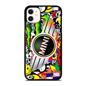 MINI COOPER STICKER BOMB iPhone 11 Case Cover