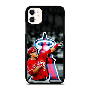 MIKE TROUT LOS ANGELES ANGELS iPhone 11 Case Cover MIKE TROUT LOS ANGELES ANGELS iPhone 11 Case Cover