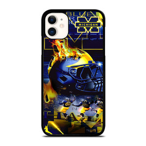 MICHIGAN WOLVERINES FOOTBALL iPhone 11 Case Cover MICHIGAN WOLVERINES FOOTBALL iPhone 11 Case Cover