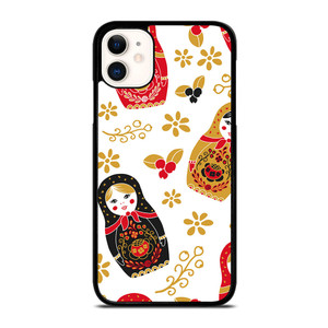 MATRYOSHKA RUSSIAN NESTING DOLLS iPhone 11 Case Cover
