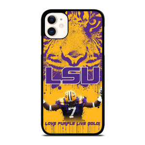 LSU TIGERS THE PURPLE iPhone 11 Case Cover LSU TIGERS THE PURPLE iPhone 11 Case Cover