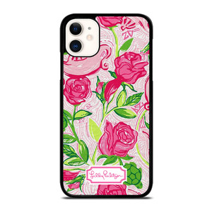 LILLY PULITZER PINK FLOWERS iPhone 11 Case Cover