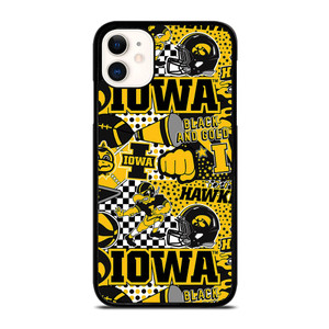IOWA HAWKEYES COLLAGE iPhone 11 Case Cover