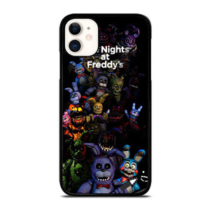 FIVE NIGHTS AT FREDDY'S ALL CHARACTERS iPhone 11 Case Cover