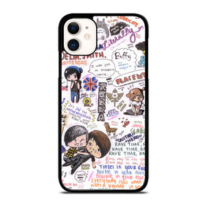 DAN AND PHIL QUOTES iPhone 11 Case Cover DAN AND PHIL QUOTES iPhone 11 Case Cover