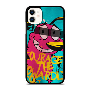 COURAGE THE COWARDLY DOG 1 iPhone 11 Case Cover COURAGE THE COWARDLY DOG 1 iPhone 11 Case Cover