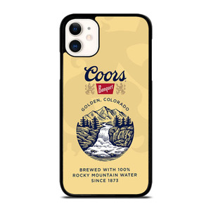 COORS BANQUET BEER LOGO iPhone 11 Case Cover COORS BANQUET BEER LOGO iPhone 11 Case Cover