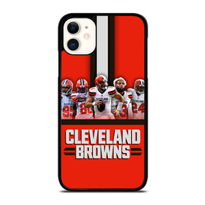 CLEVELAND BROWNS SQUAD iPhone 11 Case Cover CLEVELAND BROWNS SQUAD iPhone 11 Case Cover