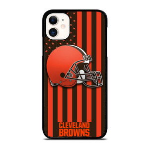 CLEVELAND BROWNS AMERICAN iPhone 11 Case Cover CLEVELAND BROWNS AMERICAN iPhone 11 Case Cover