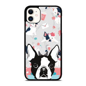 BOSTON TERRIER DOG 3 iPhone 11 Case Cover BOSTON TERRIER DOG 3 iPhone 11 Case Cover