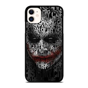 BATMAN JOKER COLLAGE iPhone 11 Case Cover BATMAN JOKER COLLAGE iPhone 11 Case Cover