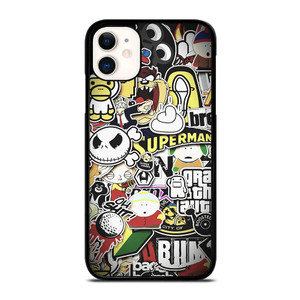 BAPE STICKER BOMB iPhone 11 Case Cover