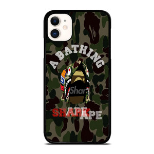 BAPE SHARK CAMO iPhone 11 Case Cover